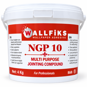 WALLFİKS NGP10 4 Kg duvar tamir macunu ve dolgu macunu