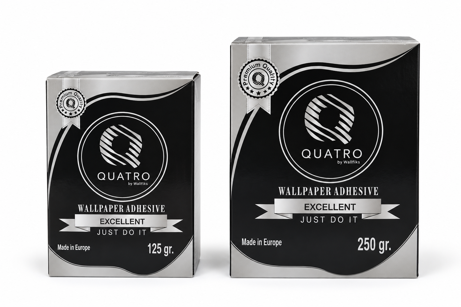 Fason Quatro toz Özel markalı tutkal üretimi – Private Label ambalaj örneği